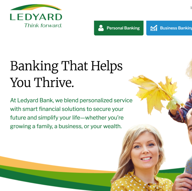 Ledyard Bank project design sample